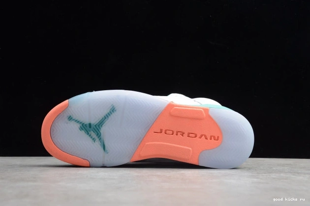 Air 440892-100 5 GS Aqua Jordan Light 0702